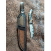 ЛАСТІВКА ніж ручної роботи майстерні VIKTOR KNIVES, купити замовити в Україні, сталь - CPM® S390™ в обладках нержавіючої сталі 95 Х 18, 67 HRC